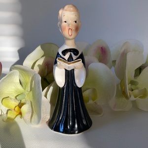 Vintage 1950s/60s Ucagco Tiny Singing Choir Boy/Christmas Caroling Figurine